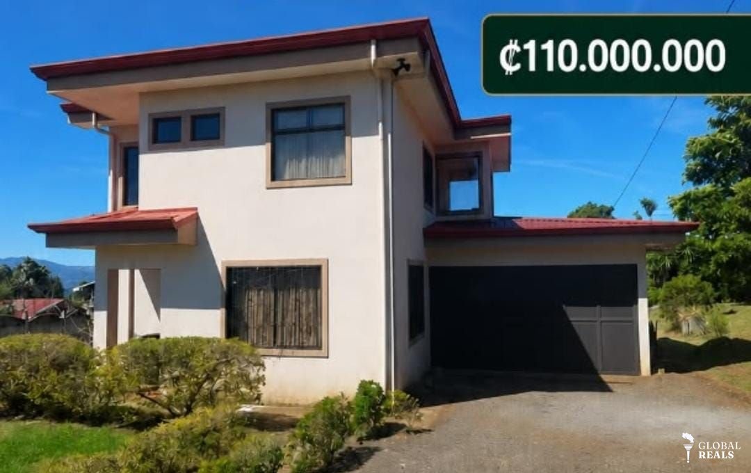 SE VENDE CASA DE 2 PLANTAS EN CONCEPCION  DE SAN RAFAEL DE HEREDIA