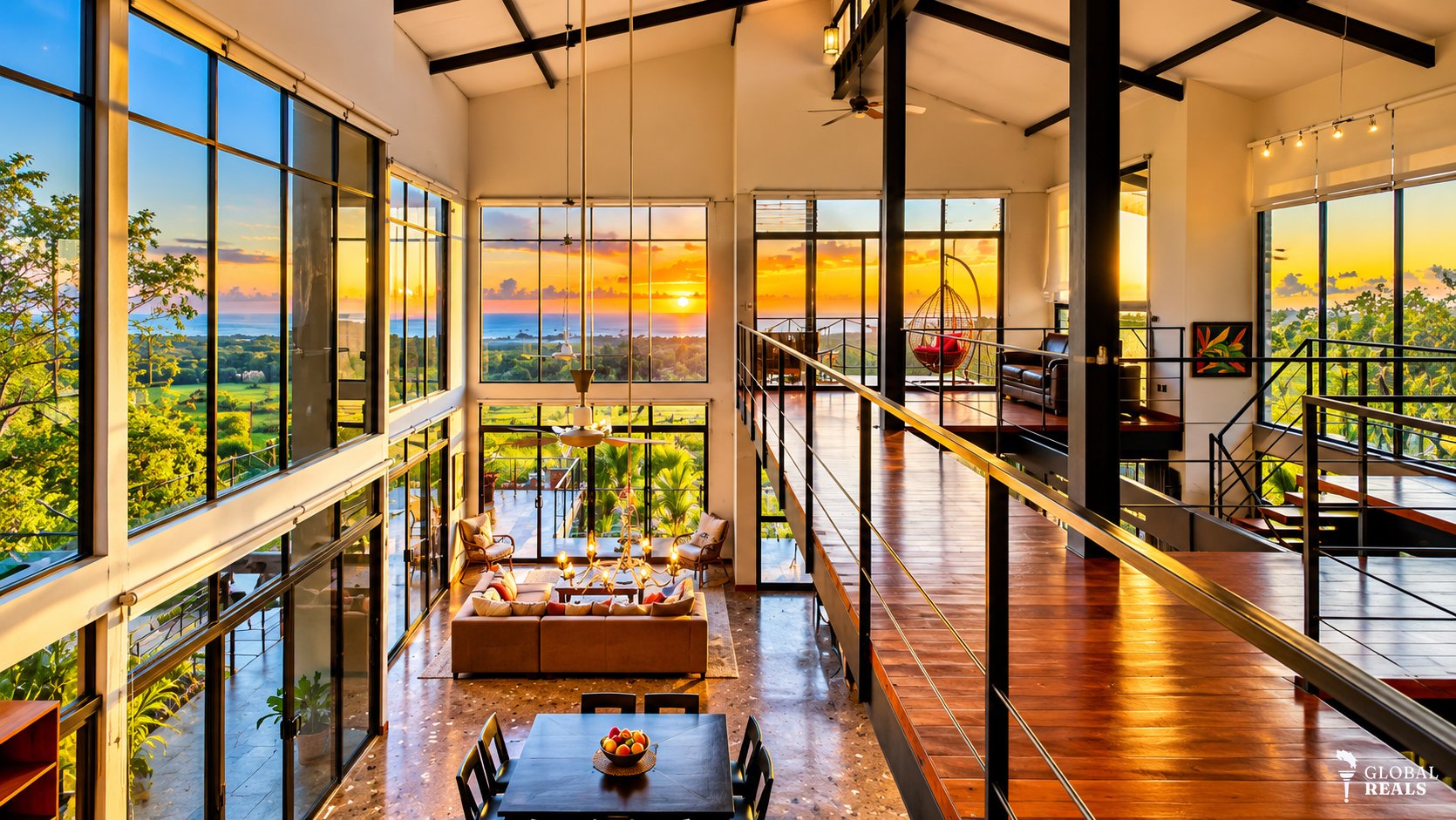 One of a Kind Ocean View Estate on 6 Private Acres in Matapalo
