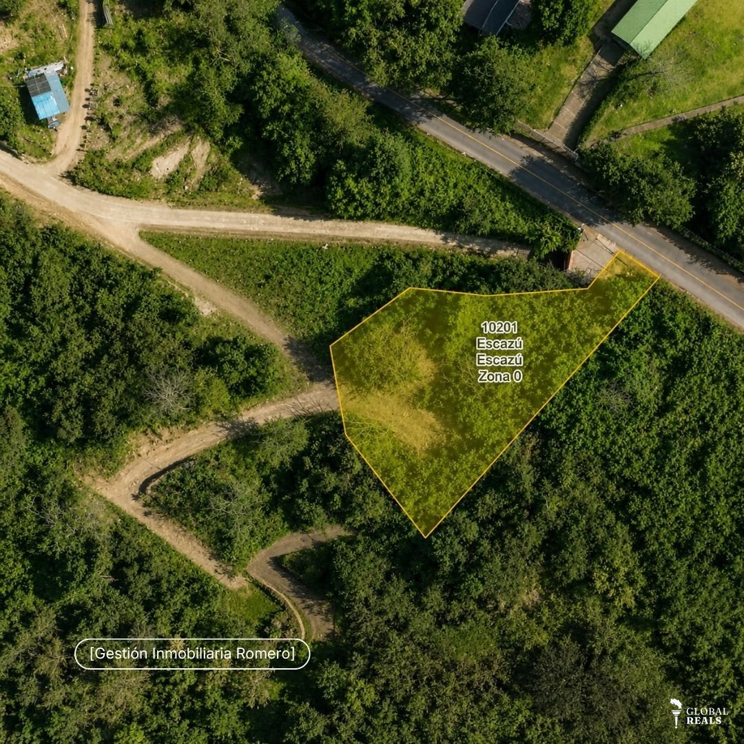 Lote en venta en Escazú - 1000 m² con vista panorámica al Valle Central, Altos de Carrizal