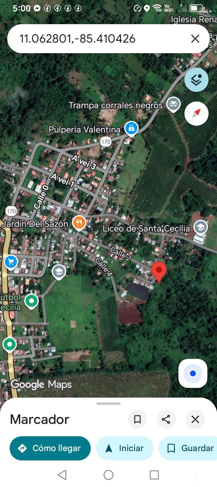 Se vende finca de 12.5 hectáreas valor 8 millones por hectárea
