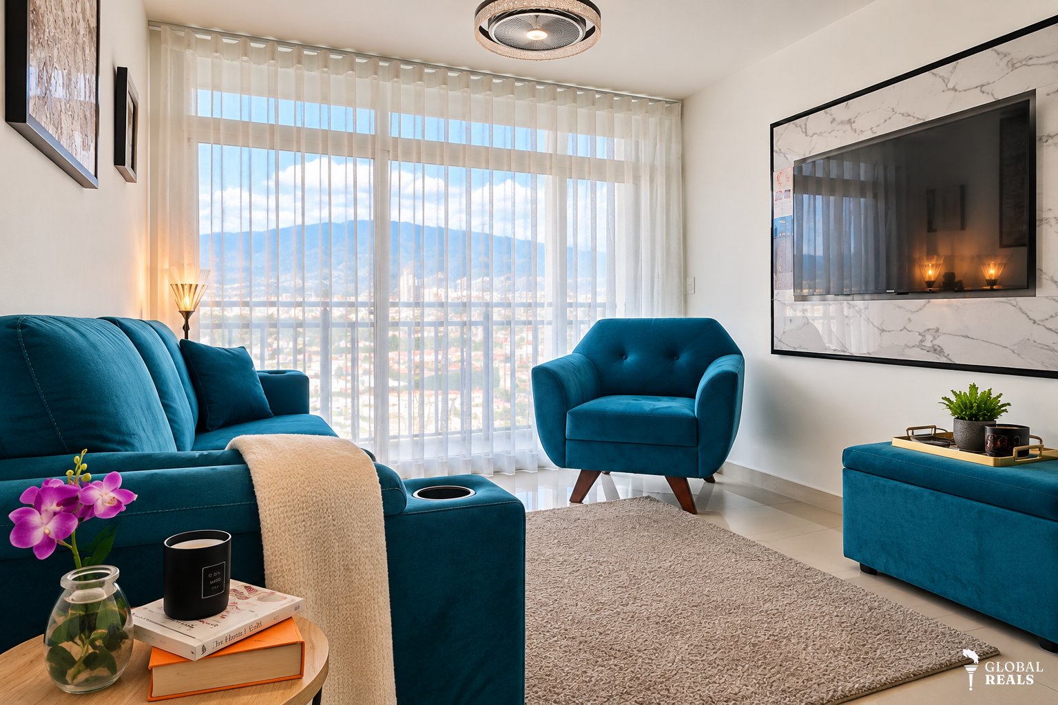 🏠 Apartamento amueblado en alquiler – Bambú Rivera, Tibás 🏠