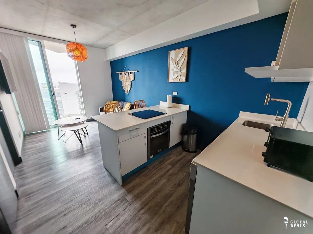 Apartamento Amueblado en Alquiler en SECRT Sabana | Piso 22 | 1 Habitación | Parqueo y Bodega