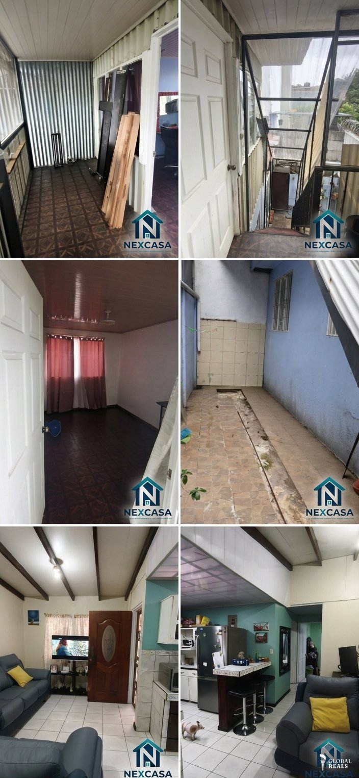 SE VENDE CASA CON APARTAMENTO INCLUÍDO EN MERCEDES NORTE, HEREDIA